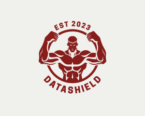 Weightlifter - Fitness Muscle Training logo design