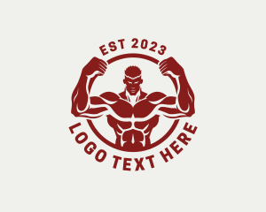 Fitness Muscle Training  Logo