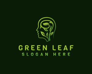 Mental Leaf Health logo design