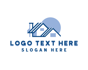 Home - Roof House Real Estate logo design