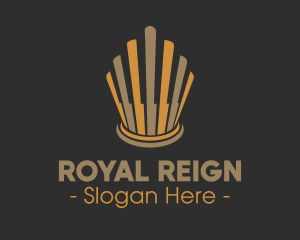 Reign - Elegant Royal Crown logo design