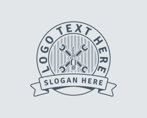 Fix - Garage Wrench Repair logo design