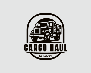 Dump Truck Vehicle logo design