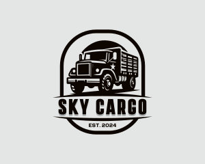 Dump Truck Vehicle logo design