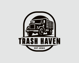 Dump Truck Vehicle logo design