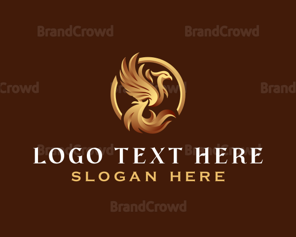 Luxury Mythical Phoenix Logo