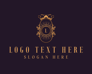 Vintage - Luxury Royalty Crown logo design