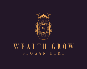 Luxury Royalty Crown logo design