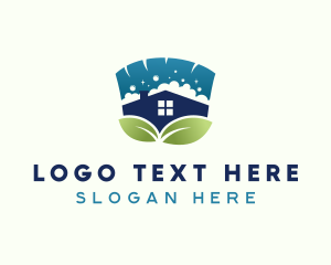 Cleaner - Cleaner Broom Housekeeper logo design