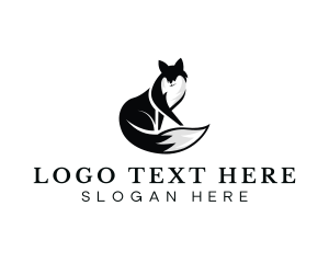 Wolf - Wild Fox Hunter logo design