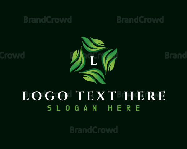 Luxurious Leaf Floral Logo