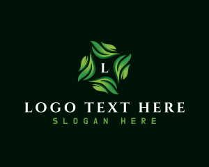 Fragrance - Luxurious Leaf Floral logo design