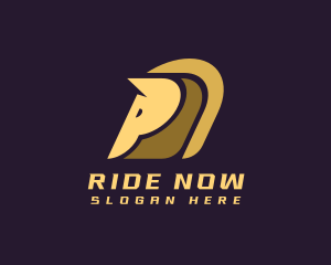 Golden Horse Race logo design