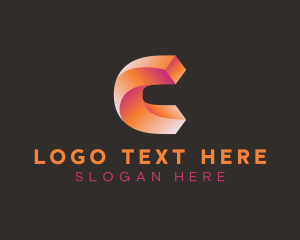 Advertising - Creative Company Letter C logo design