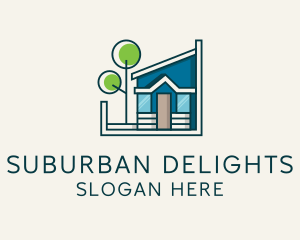 Suburban - House Tree Realty logo design