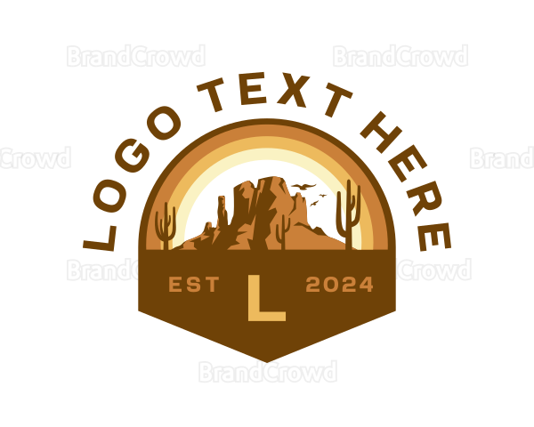 Trekking Desert Rock Logo