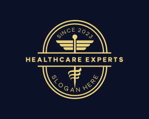 Physician - Caduceus Staff Pharmacy logo design
