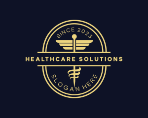 Physician - Caduceus Staff Pharmacy logo design