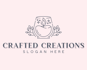 Artisanal - Artisanal Candle Souvenir logo design