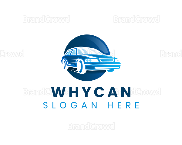 Fast Car Mechanic Logo