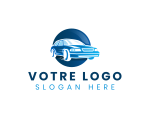 Fast Car Mechanic  Logo