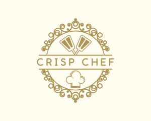 Kitchen Restaurant Chef Hat  logo design