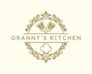 Kitchen Restaurant Chef Hat  logo design