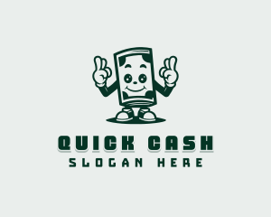 Money Cash Currency  logo design