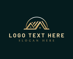 Lease - Luxury House Realty logo design