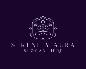 Yoga Wellness Meditation Healing logo design