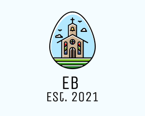 Faith - Catholic Chapel Egg logo design