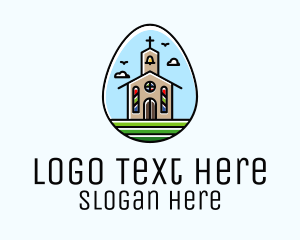 Catholic Chapel Egg Logo