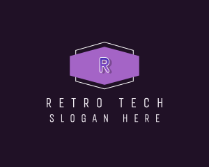 Minimalist Retro Badge logo design