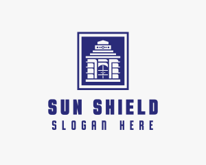 Modern Konark Sun Temple logo design