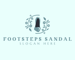 Stylish Floral Stilettos  logo design