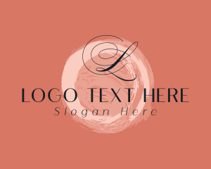 Calligraphy - Watercolor Cosmetics Boutique logo design