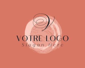 Watercolor - Watercolor Cosmetics Boutique logo design