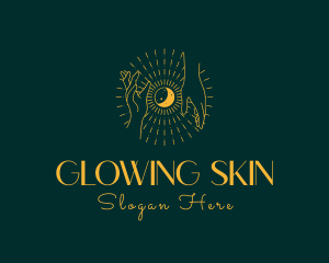 Cosmic Hand Skincare logo design