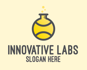 Tennis Ball Lab logo design