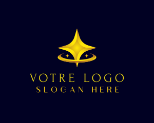 Star - Orbit Astrological Star logo design