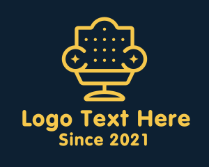 Seat - Cushion Lounge Armchair logo design