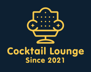 Cushion Lounge Armchair logo design