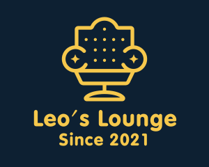 Cushion Lounge Armchair logo design