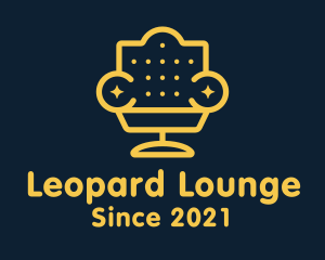 Cushion Lounge Armchair logo design