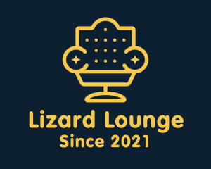 Cushion Lounge Armchair logo design