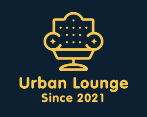 Lounge - Cushion Lounge Armchair logo design