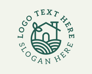 Residence - Agriculture Plant House logo design