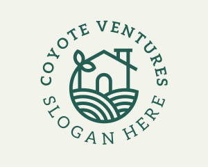 Agriculture Plant Home logo design