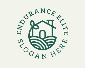 Agriculture Plant Home logo design