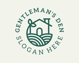 Agriculture Plant Home logo design